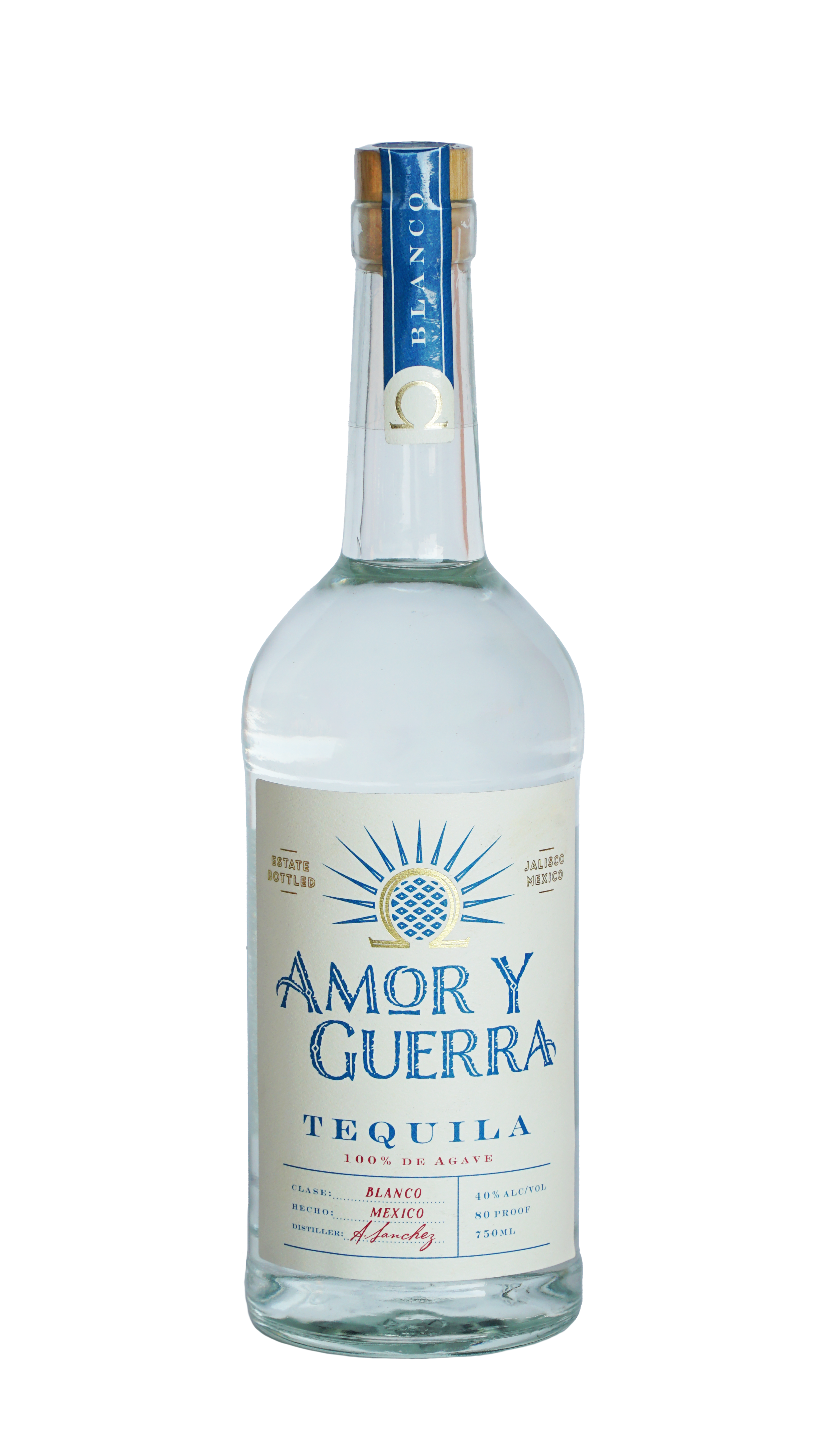 Amor y Guerra Tequila Blanco